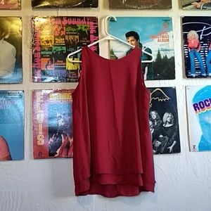 Maroon blouse